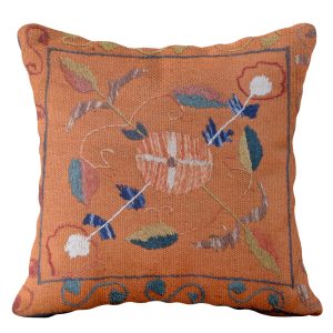 Suzani Hand Embroidered Cushion Cover - 45 x 45 cm