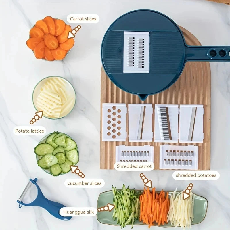 9 in 1 Vegetable Cutter - Image 4