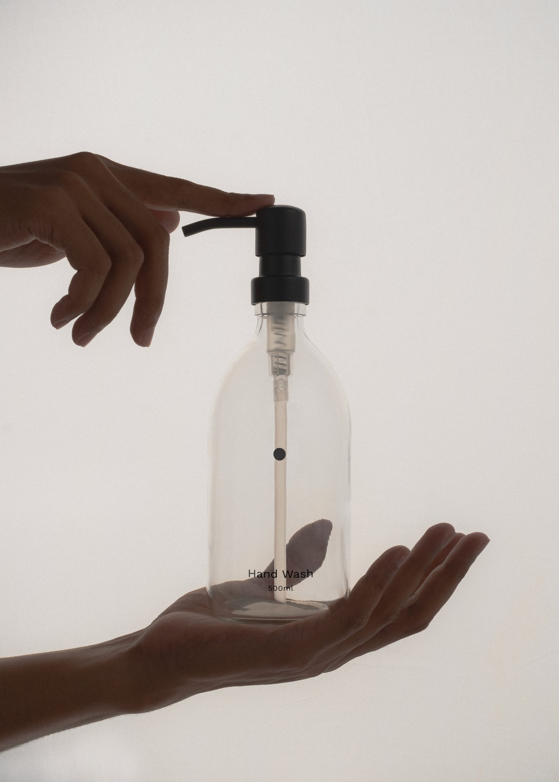 Minimal Clear Soap Dispenser - Image 2
